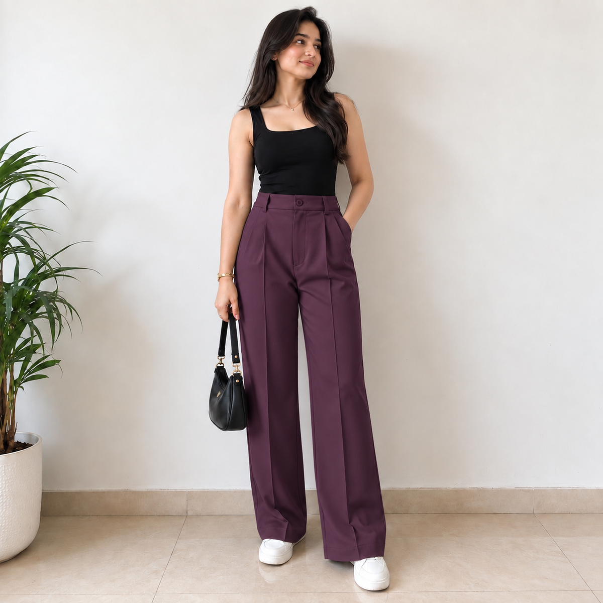 Wine Hotty Korean Pant