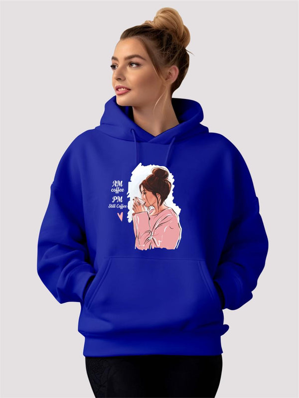 Blue Am & Pm Hoodie