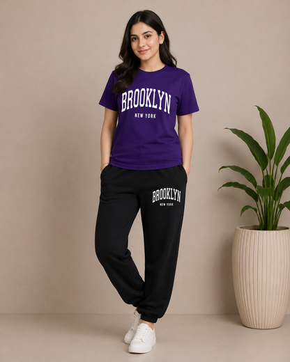 Purple Brooklyn Cordset