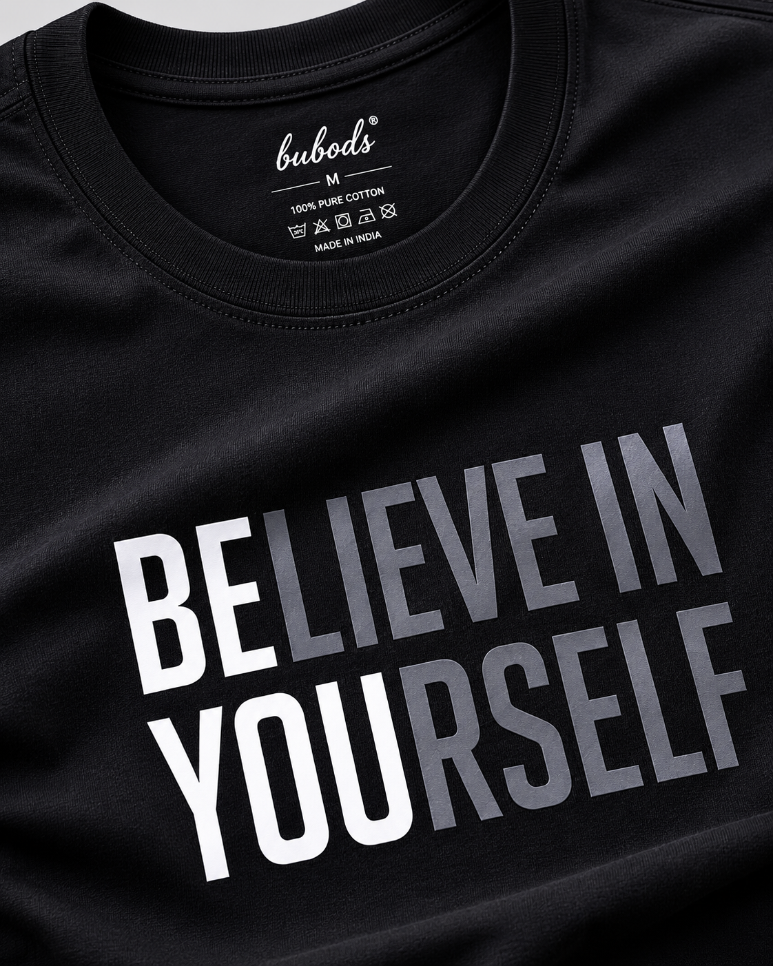 Black Believe Yourself Cordset