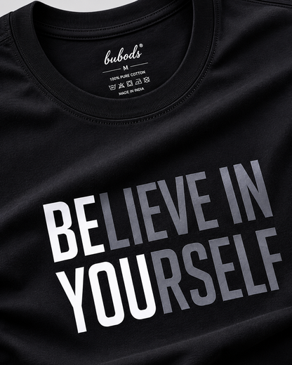 Black Believe Yourself Cordset