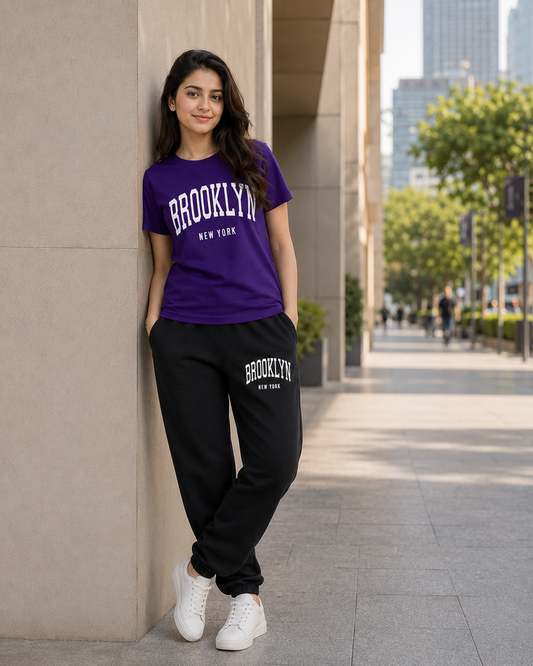 Purple Brooklyn Cordset
