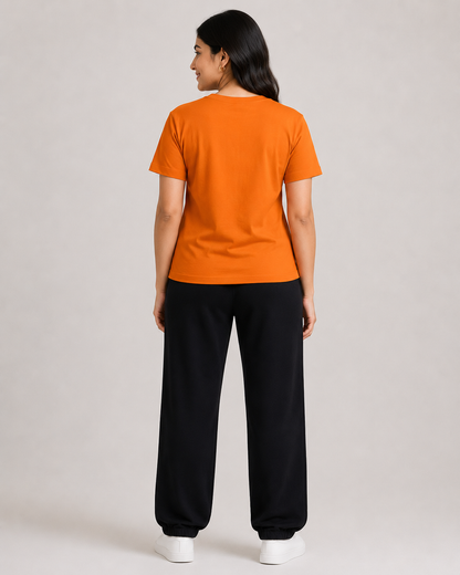 Orange Flower Smile Cordset