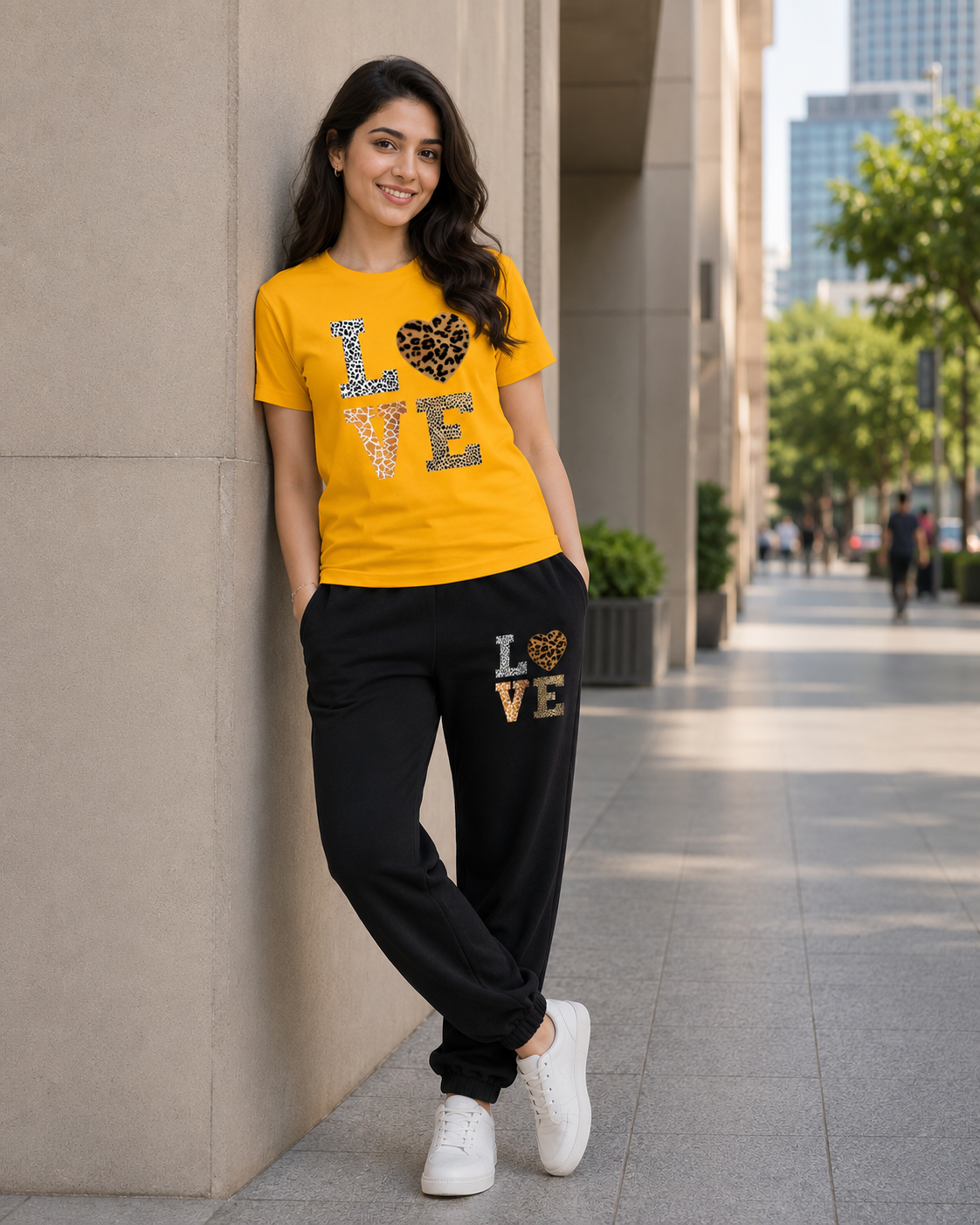 Yellow Love Cordset
