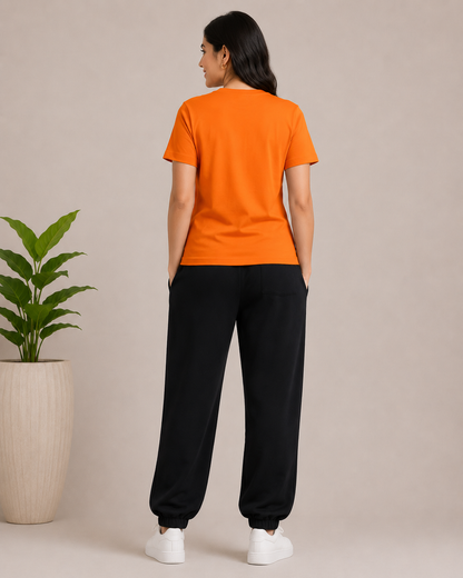 Orange Flying Butterfly Cordset