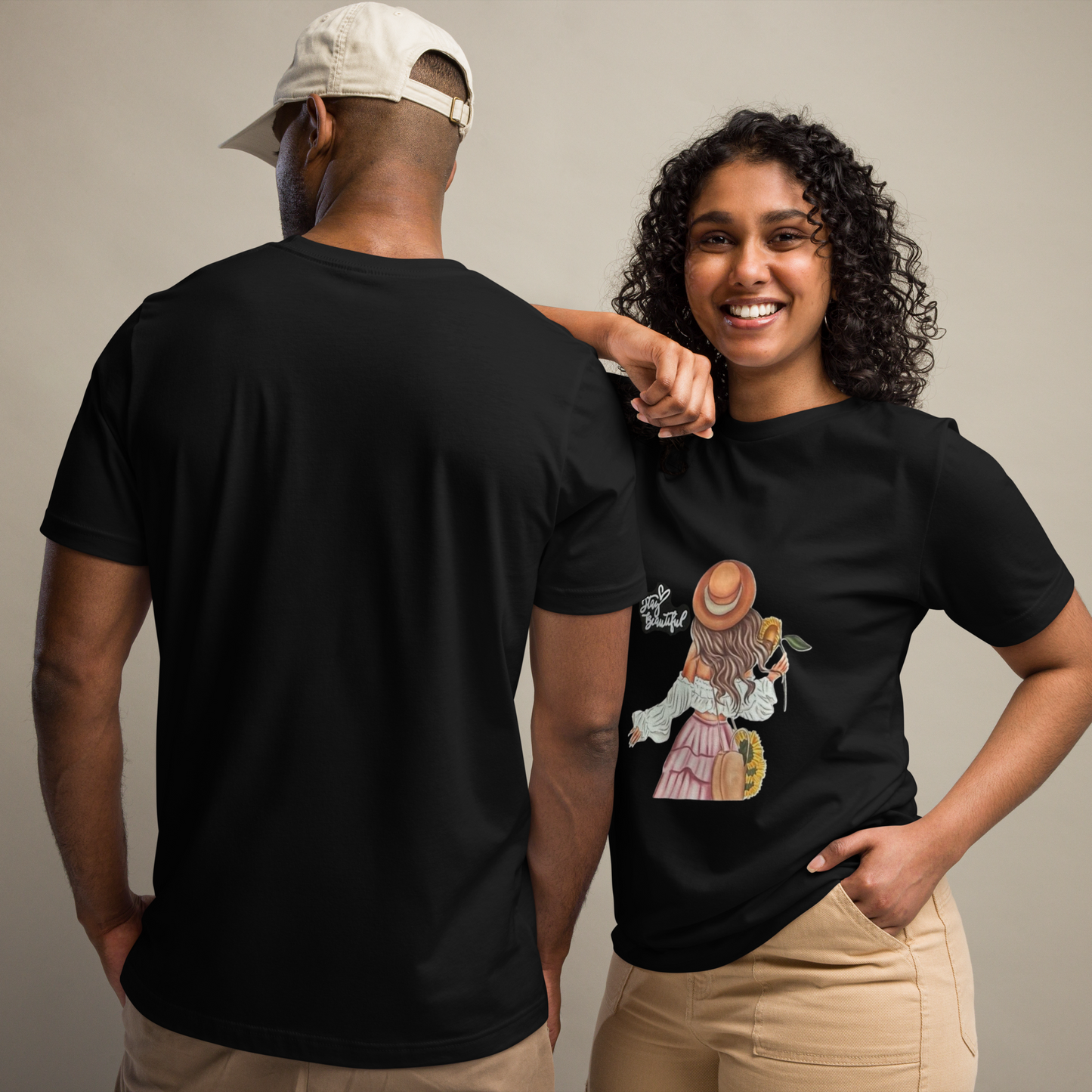 Black Stay Beautiful T-shirt